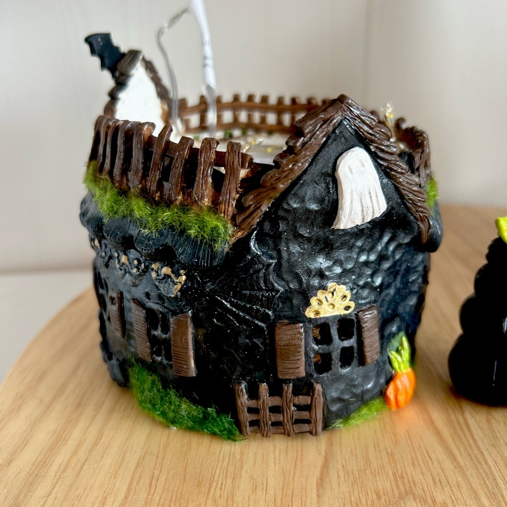 Halloween Figurines for lights or candles.